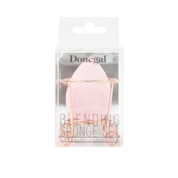 DONEGAL ZESTAW DO MAKIJAŻU - GĄBKA BLENDING SPONGE + KOSZYCZEK